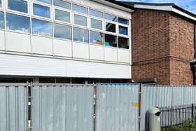 Work is underway at Aylesford School