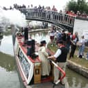 Casualty star Zitta Sattar opening the very first Rally in 2003 aboard the then re-restored President. Zitta is the the great-great granddaughter of the first captain of President, following its launch in 1909. (Tim Coghlan)