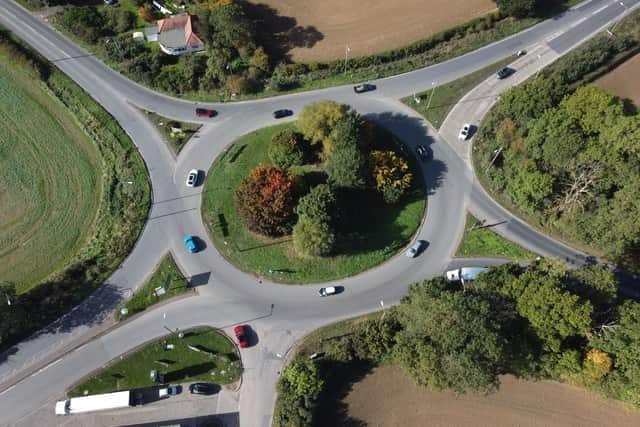 The A5/A426 junction at Gibbet Hill suffers from daily congestion.