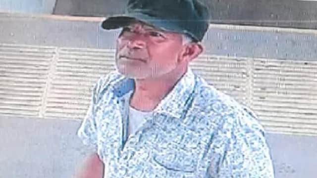 Detectives from the British Transport Police believe the man in the CCTV image may have information which could help their investigation