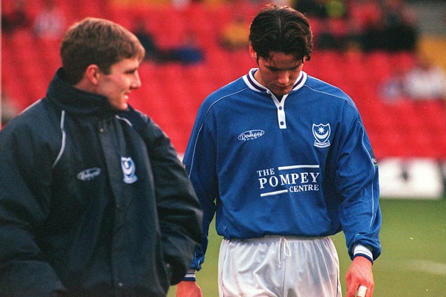 Pompey's first £1m signing proved to be injury prone and disappeared from the club to watch the Ashes in Australia.