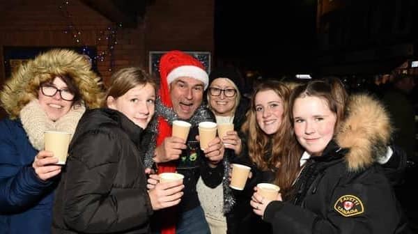 A library picture from Christmas fun in Lutterworth. Andrew Carpenter.