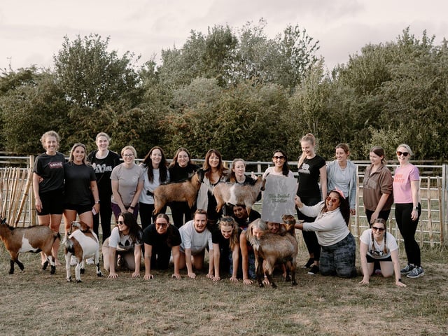 Goat Yoga - Wellesboune