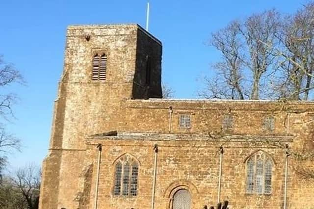 All Saints’ church in Burton Dassett