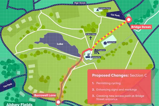Section C of the proposed plans. Credit: Warwick District Council
