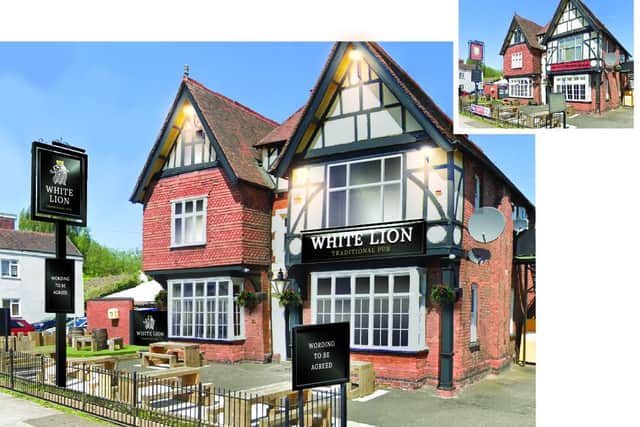 The White Lion as it will look post refurbishment