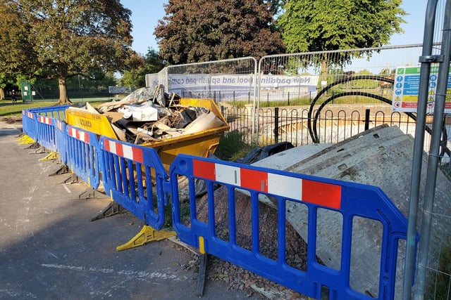 The council has been working on site since February.
