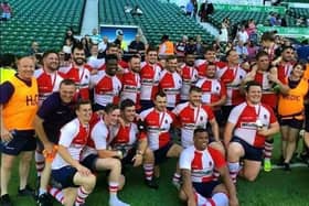 The Warwickshire Rugby team from a previous year. Picture supplied.