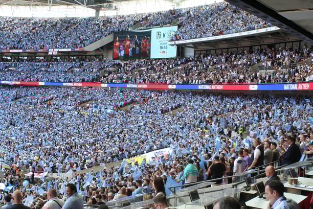 We've sold out Wembley! Coventry fans full of optimism before the game