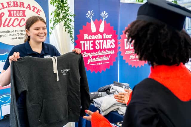 A Campus Clothing stand. Photo by Campus Clothing