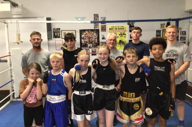 Warwick Boxing Gym members are set to take part in the first boxing show in the town for ten years.Picture submitted.