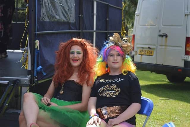 A previous Warwickshire Pride festival. Photo courtesy of Warwickshire Pride.