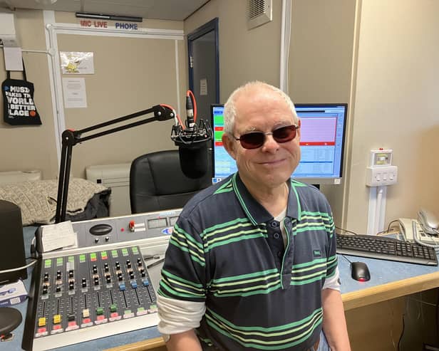 Robert Franklin, a member of the Friends of St Cross, talked about his charity work and how he has not let lifelong sight conditions hold him back.
