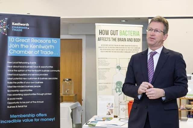 Sir Jeremy Wright, MP for Kenilworth and Southam attended the event. Photo by Karen Massey photography
