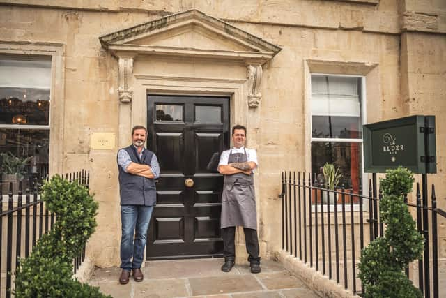 The Elder’s independent owner, award-winning restauranteur Mike Robinson and Group head chef Gavin Edney.