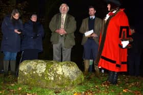 Gathering before dawn. Picture: Anne Patterson