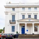 The front on Victoria House in Leamington.