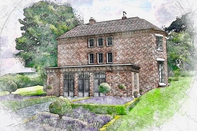 The scheme would have seen Offa House restored with modern 1960s and 80s extensions demolished.