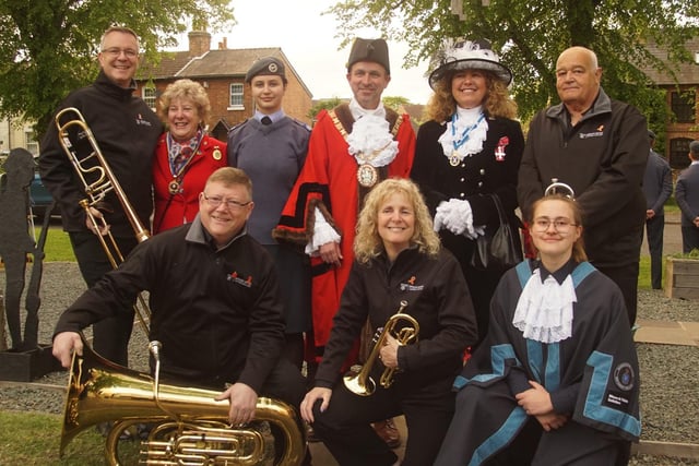 Marking the 80th anniversary of Victory in Europe Day in Hillmorton.