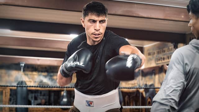 Leamington boxing star Lewis Williams. Photo supplied.