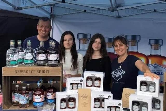 Newbold Spirit owners Ian and Victoria Black and their daughters. Photo supplied