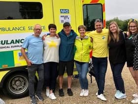 From left to right, Alf Rajkowski (founder), Rosie Riley from Warwick Boat Club, Rich Timmis, Claudine Pearson, Mark Pritchard-Jeffs (co-founder), Olena Shtoda and Dr Tania Hébert. Picture submitted