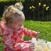 A youngster enjoying Nature Makers