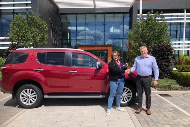 An SUV was donated to the effort by IM Group, which has headquarters in Solihull. Photo supplied