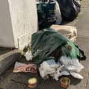 Rubbish on the streets of Leamington