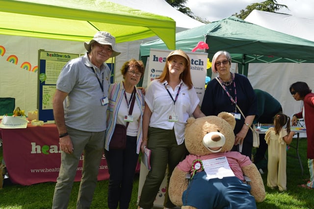 One of the many stands at Warwickshire Pride. Photo by Leanne Taylor