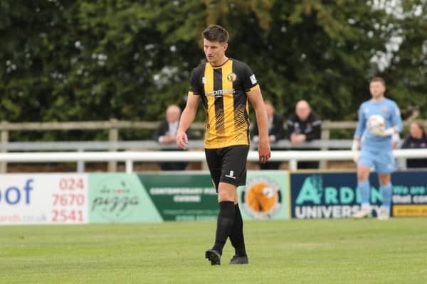 Jack Edwards has been with Leamington since July 2014. Photo: Leamington FC.