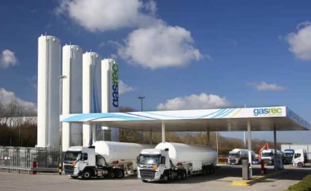 Biomethane refuelling station