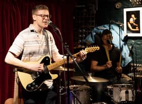 Blues guitarist Greg Brice launched his debut album with a live performance in Leamington. Photo: Chris Roberts/WiderView Visual Media