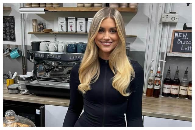 Daisy-May McBurnie has relaunched the coffee shop at 84 Heathcote Road in Whitnash as Mori Coffee. Picture supplied.