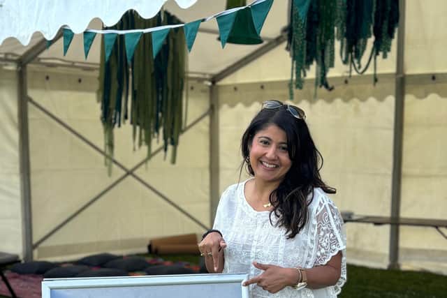Meeta at last year's Pursuit Festival in Warwick