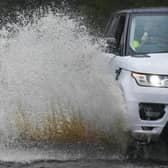 Police are advising people not to use roads in some villages near Rugby due to flooding.