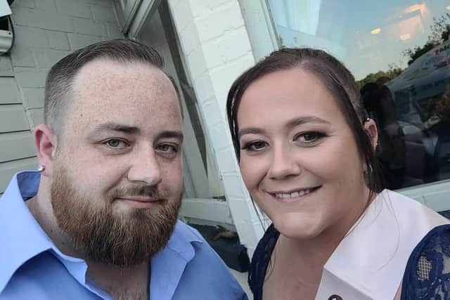 Gavin and Laura are raising money in memory of baby Elis.