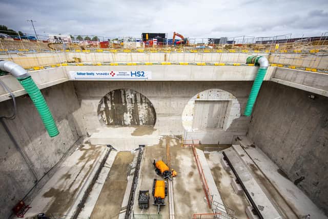The first tunnelling breakthrough on Europe’s largest infrastructure project has been completed under Long Itchington Wood.
