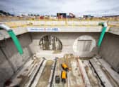 The first tunnelling breakthrough on Europe’s largest infrastructure project has been completed under Long Itchington Wood.