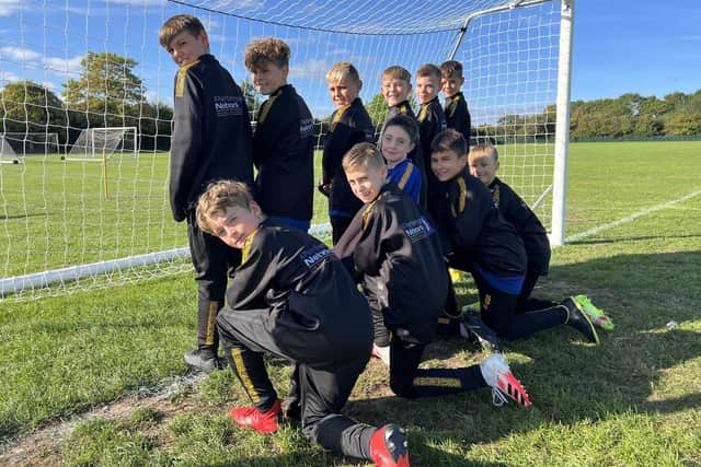 Leamington Brakes Under-12s in their new kit. PIcture supplied.
