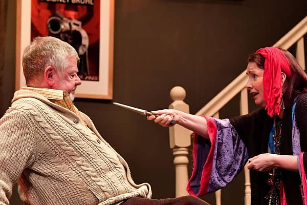 A scene from Deathtrap. Picture: Martin Pulley.