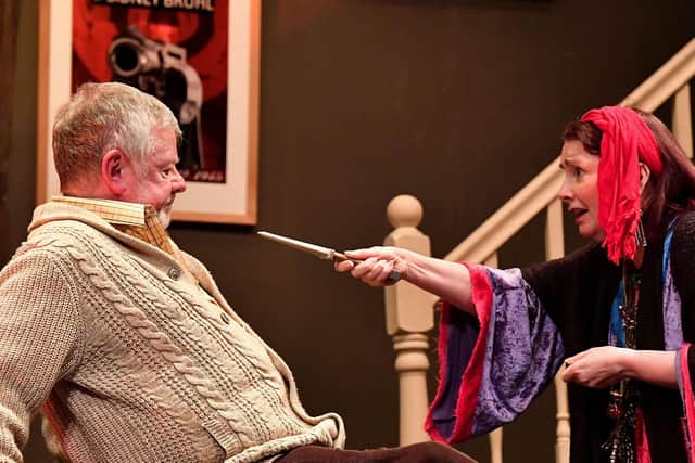 A scene from Deathtrap. Picture: Martin Pulley.