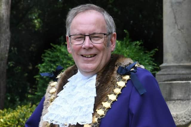 The Mayor of Royal Leamington Spa, Cllr Alan Boad