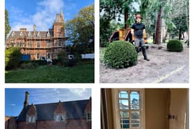 Work is taking place at Brownsover Hall.