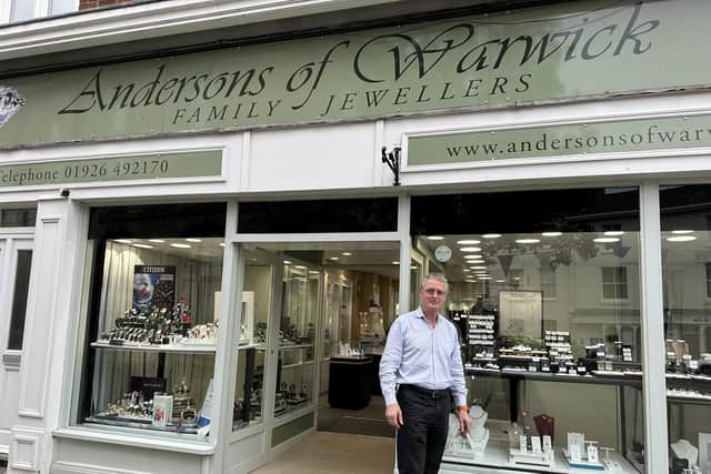 Peter Vandome, owner of Andersons of Warwick in Market Square announced in November 2023 would be shutting up shop. Photo supplied