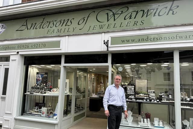 Peter Vandome, owner of Andersons of Warwick in Market Square announced in November 2023 would be shutting up shop. Photo supplied