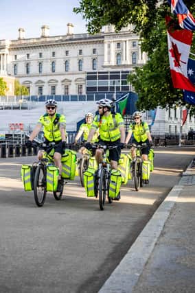 Volunteers from the Cycle Response Unit.