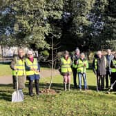 Members of the Friends of Christchurch Gardens group carrying out one of their regular litter picks in the park. Picture supplied.