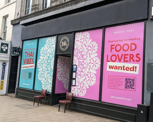 Rosa's Thai will be opening in Leamington next month