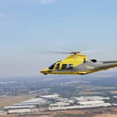 The air ambulance has been called to an incident in Northamptonshire.
